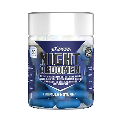 Night Abdomen 60 caps - BodyAction
