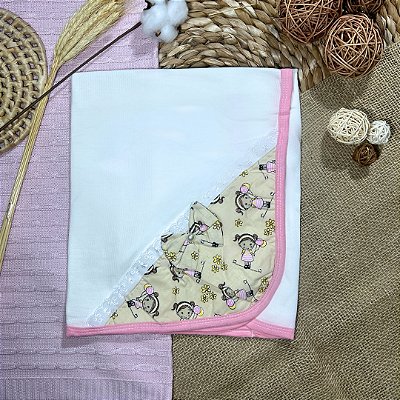 Manta de Malha Basic Estampada Feminino