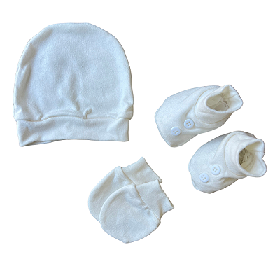 Kit de Malha Suedine 3 Peças
