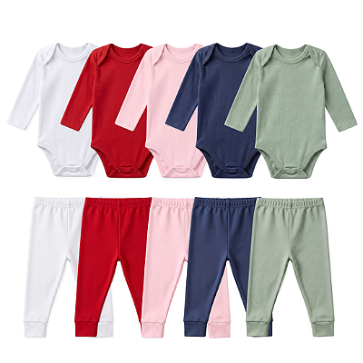 Conjunto Suedine Body Manga Longa e Mijão Vira-Pé