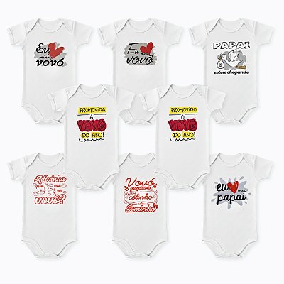 Body Temático Revelação Gravidez