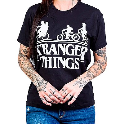 KIT Camiseta + Caneca Stranger Things hellfire club - Geek