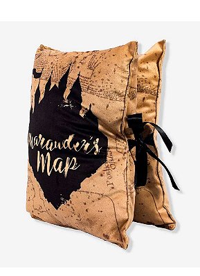 Almofada Formato Mapa do Maroto - Harry Potter
