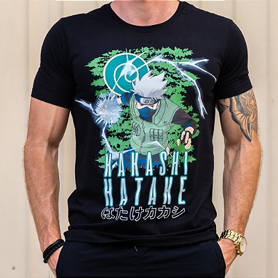Camiseta Kakashi Hatake - Unissex