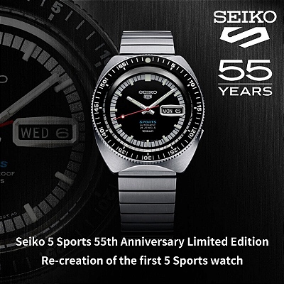 NEW SEIKO 5 SPORTS SRPK17K1