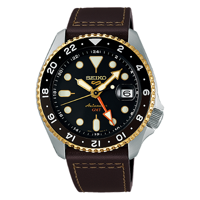 RELÓGIO NEW SEIKO 5 SPORTS SSK036B1 GMT
