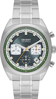 RELÓGIO ORIENT NEO VINTAGE SOLARTECH CRONO MBSSC269-E1SX