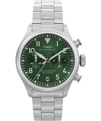 RELÓGIO TIMEX WATERBURY ACE CHRONOGRAPH TW2Y19100