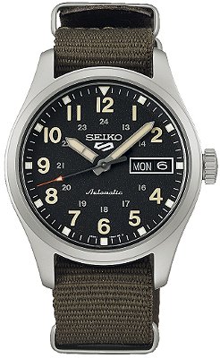 RELÓGIO SEIKO NEW 5 SPORTS REDUCED SRPJ85K1 FIELD