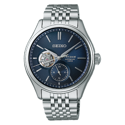 RELÓGIO SEIKO PRESAGE CLASSIC SERIES AI-IRO SPB527J1 OPEN HEART