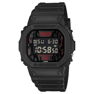 RELÓGIO G-SHOCK DW-5600STT-1DR STRANGER THINGS