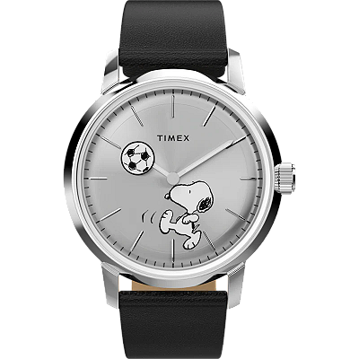 RELÓGIO TIMEX MARLIN X PEANUTS TW2Y53800 FOOTBALL