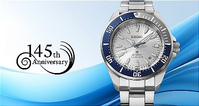 RELÓGIO SEIKO PROSPEX HBB001K1 "SHOGURAI" EDIÇÃO LIMITADA 145TH ANNIVERSARY