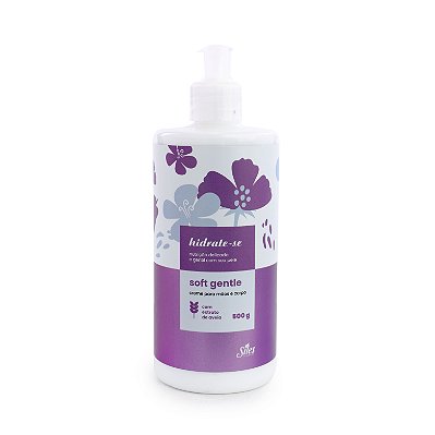 Hidratante Para Corpo e Mãos Soft Gentle com Extrato de Aveia 500g