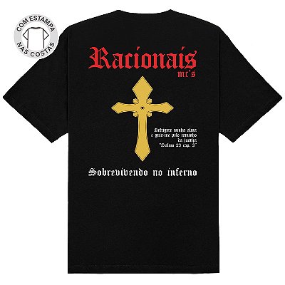 Camiseta Racionais Sobrevivendo No Inferno