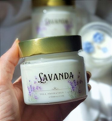 Vela Lavanda Francesa  - 180g