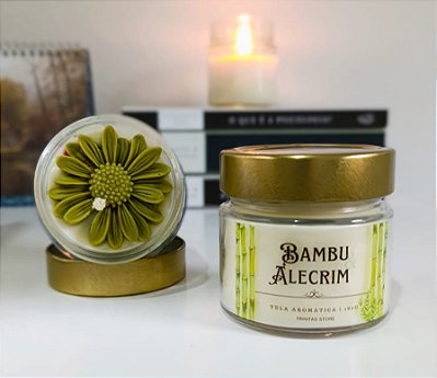 Vela Bambu & Alecrim - 180g