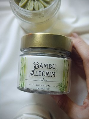 Vela Bambu & Alecrim - 180g