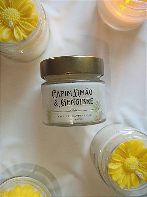 Vela Capim Limão & Gengibre - 180g
