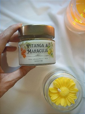 Vela Pitanga e Maracujá - 180g