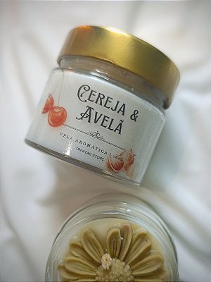 Vela Cereja e Avelã - 180g