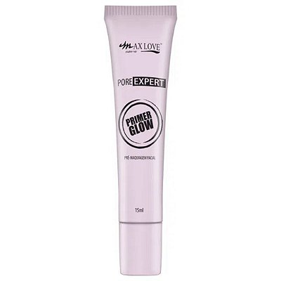 Primer Facial Max Love Pore Expert Glow Rosa 15ml