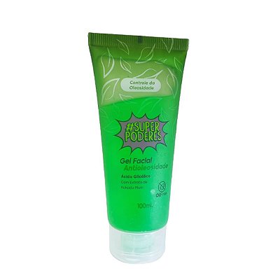 Gel Facial Antioleosidade Super Poderes 100ml