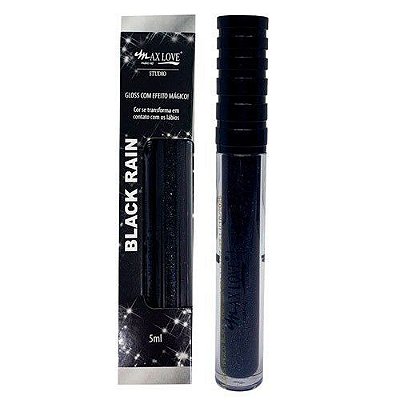 Gloss Labial Max Love Black Rain 5ml