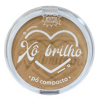 Pó Facial Compacto Xô Brilho Super Poderes Cor 04