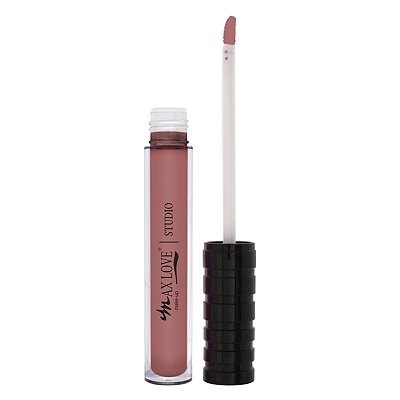 Batom Líquido Max Love Matte Nude 30 horas Cor 653 - 4ml