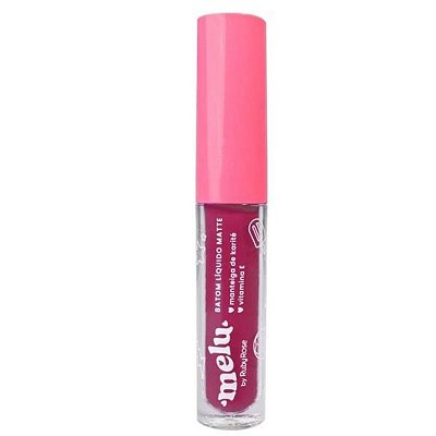 Batom Líquido Matte Melu by Ruby Rose Rr563g2 Cor Raspberry 05