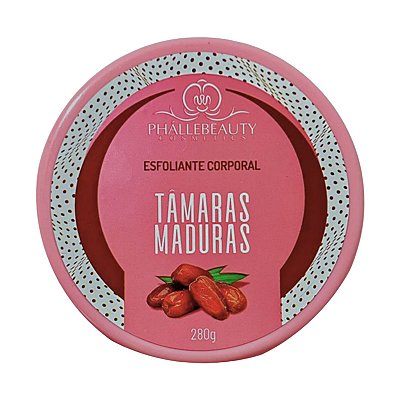 Esfoliante Hidratante Corporal 3 em 1 Tâmaras Maduras Phállebeauty 280g