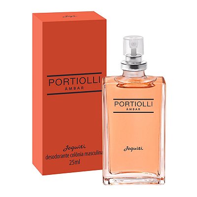 Desodorante Colônia Masculina Portiolli Ambar Jequiti 25ml