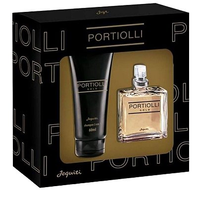Kit Estojo Portiolli Gold Jequiti 25ml/60ml