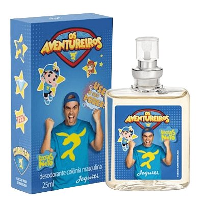 Desodorante Colônia Masculina Luccas Neto os Aventureiros Jequiti 25ml