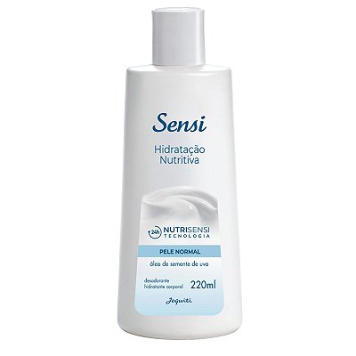 Desodorante Hidratante Corporal Sensi Pele Normal Jequiti 220ml