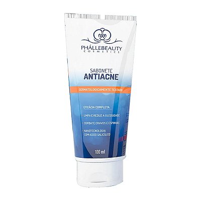 Sabonete Facial Antiacne Phállebeauty 100ml