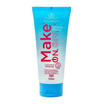 Sabonete Facial Micelar Make On Off Phállebeauty 100ml