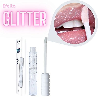 Lip Gloss Max Love Latex Translucido Maça Cor 14 - 5ml