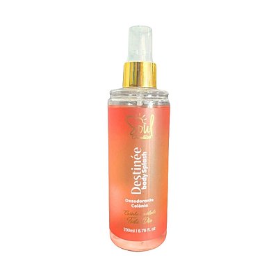 Body Splash Desodorante Colônia Destinée Soul Cosméticos 200ml