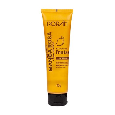 Sabonete Líquido Corpo e Rosto Manga Rosa Porán 145g