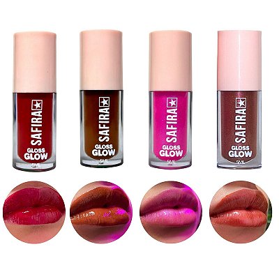 Gloss Hidratante Labial Glow Safira