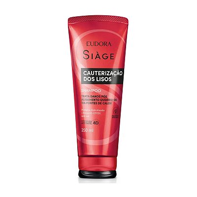 Shampoo Eudora Siàge Cauterização dos Lisos 250ml