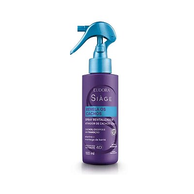 Spray Capilar Revitalizador Siàge Revela Os Cachos 100ml