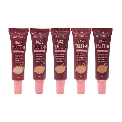 Base Líquida Mult-D Matte Mia Make