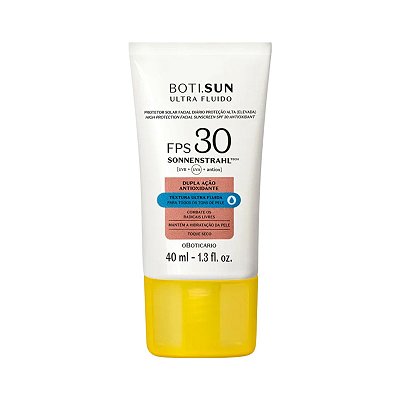 Protetor Solar Facial O Boticário Antioxidante Ultra Fluido FPS30 Boti.Sun 40ml