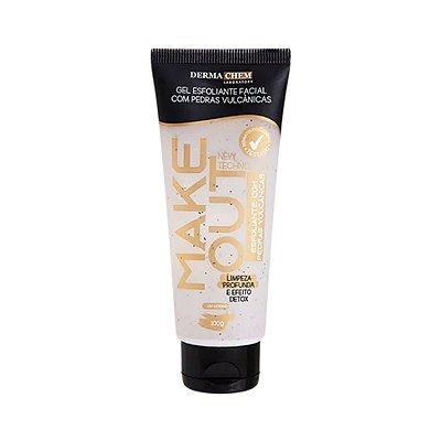 Gel Esfoliante Facial com Pedras Vulcânicas Make Out Dermachem 100g