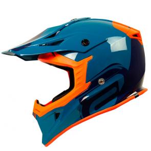 Capacete ASW Core Legacy Azul/Laranja