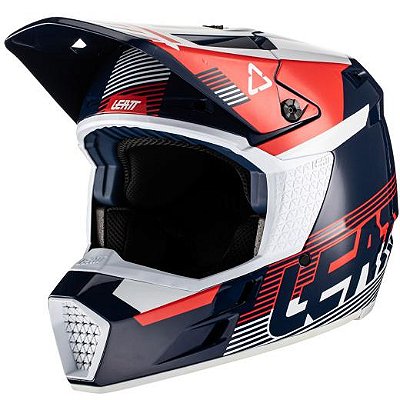 Capacete Leatt 3.5 Azul/Vermelho
