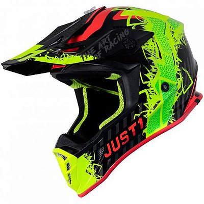 Capacete Just1 J38 Mask Amarelo